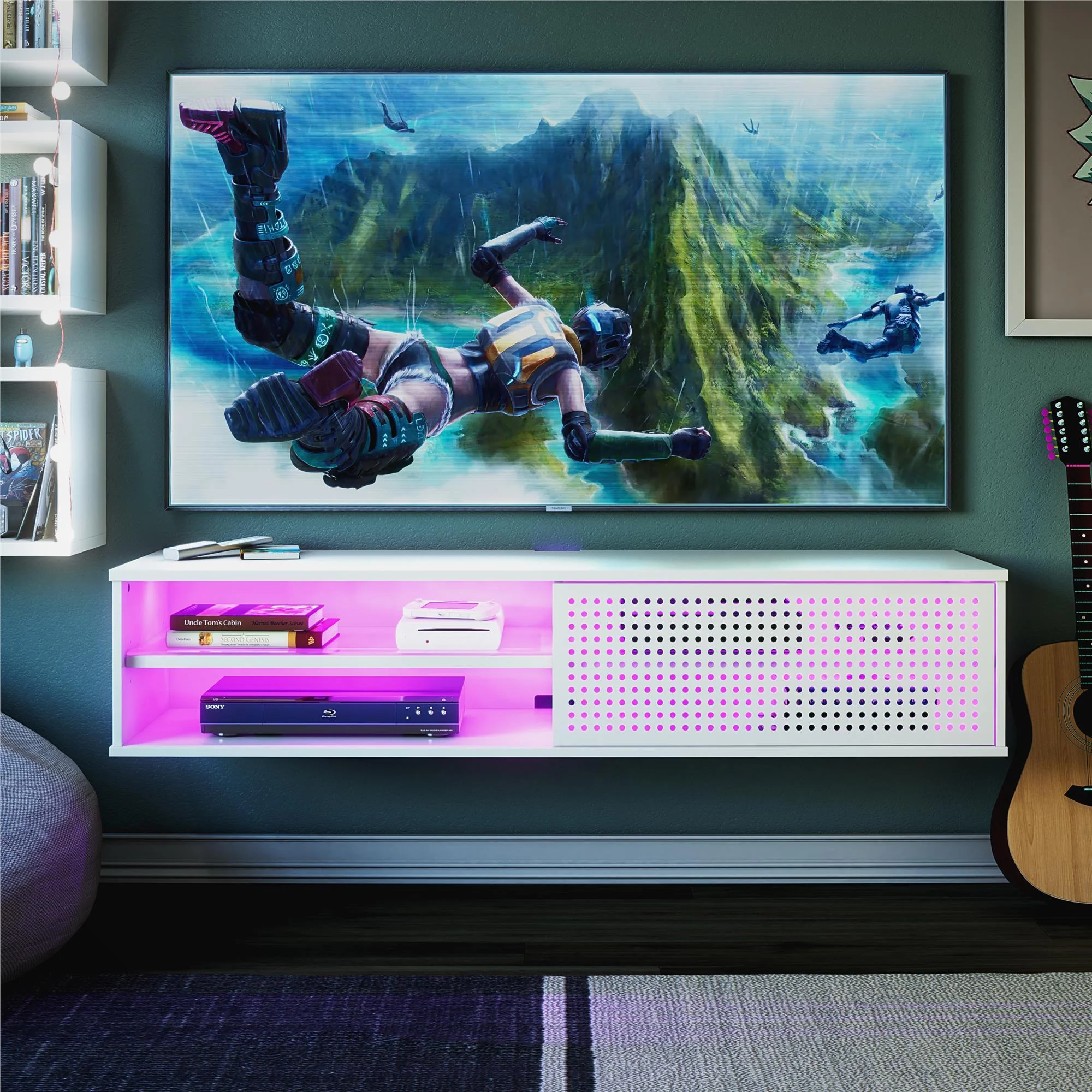 Glitch Floating TV Stand for TVs up to 60' - Image 3