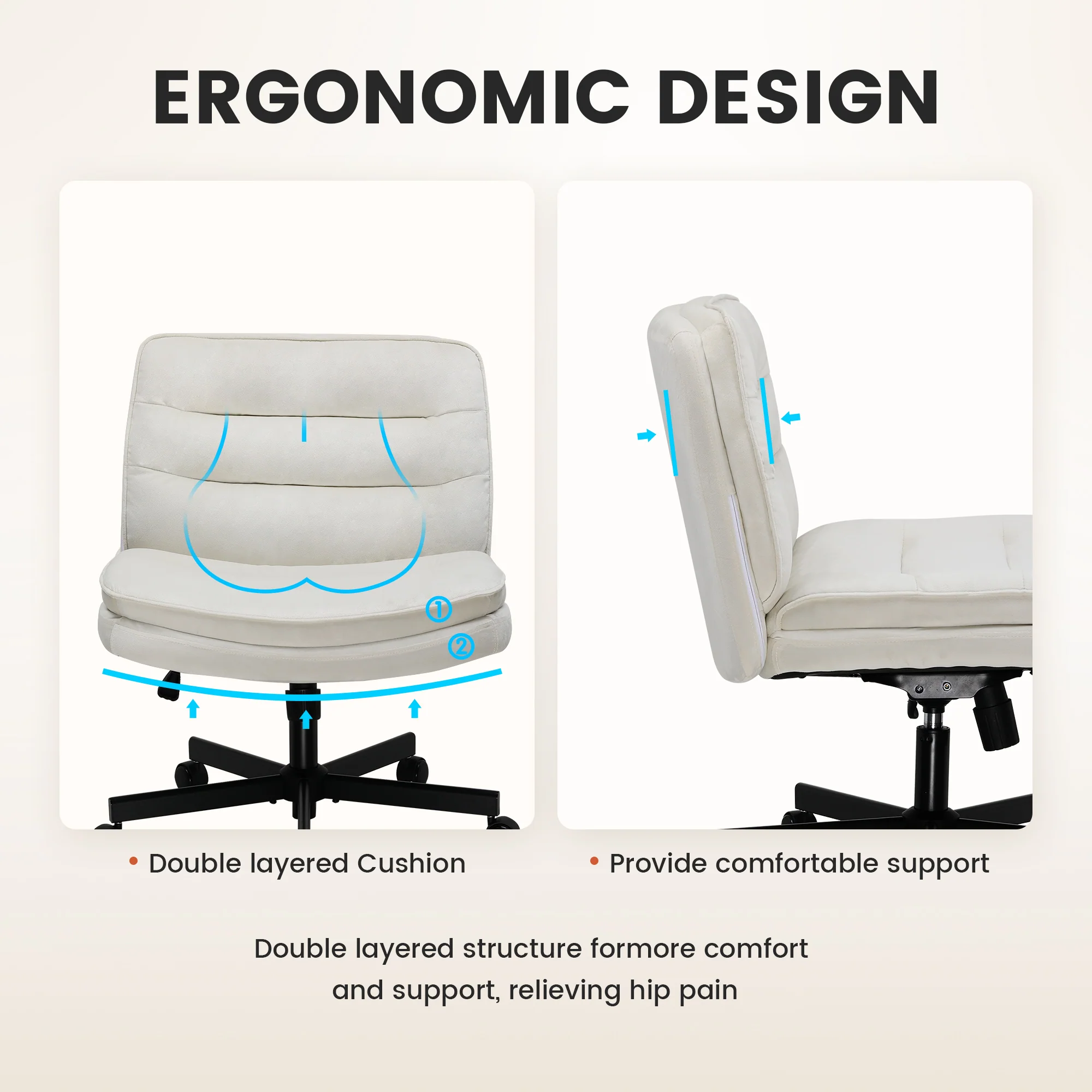 Cross Legged Chair CH310 - Image 20