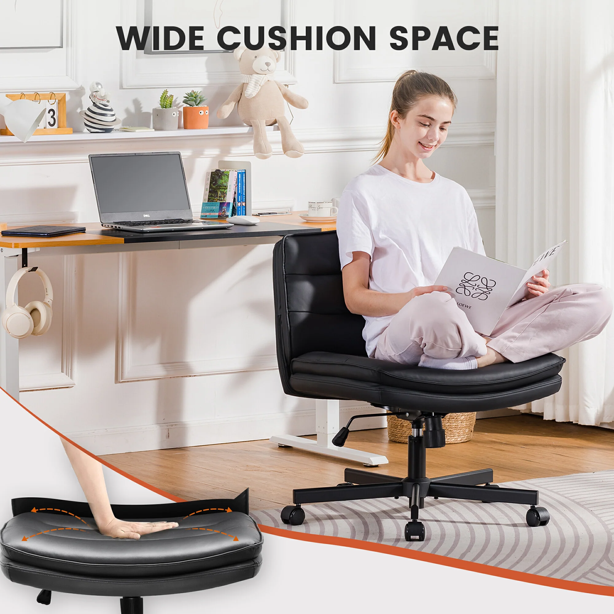 Cross Legged Chair CH310 - Image 3