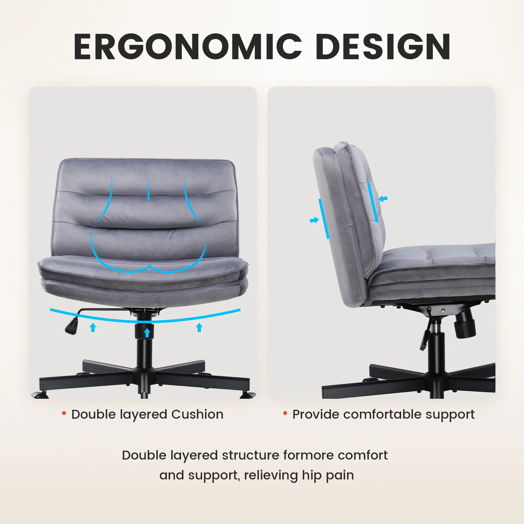 Cross Legged Chair CH310 - Image 49