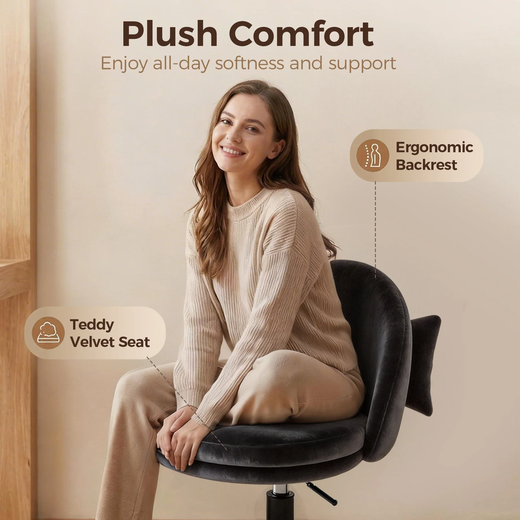 Vanity Chair CH710 - Image 42