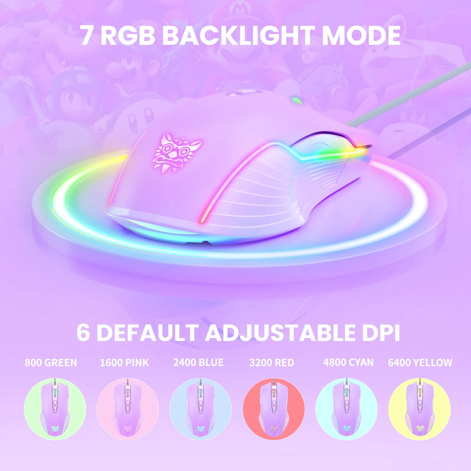 Gaming Wired RGB Mouse CW905 - Image 22