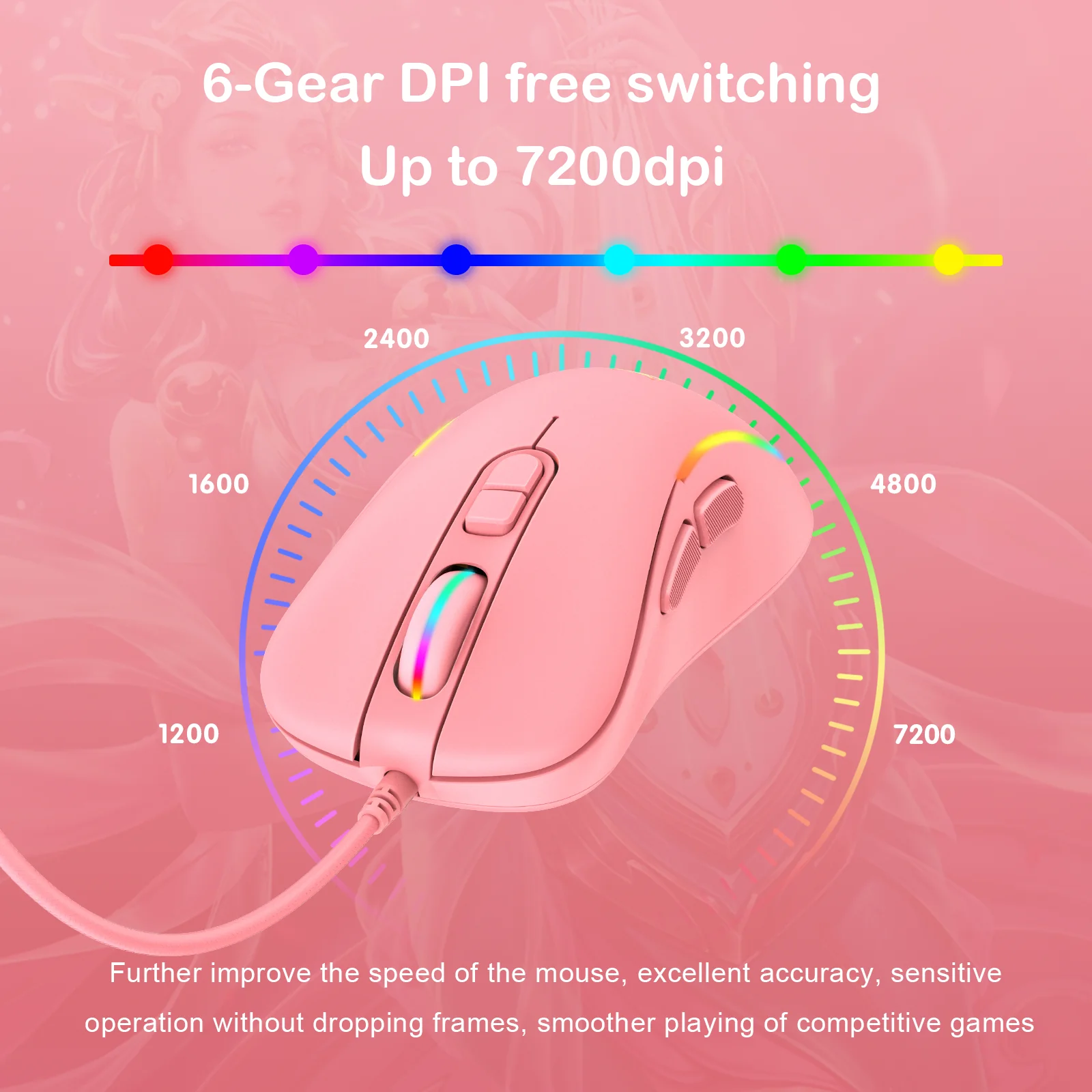 RGB Wired Gaming Mouse CW907 - Image 12