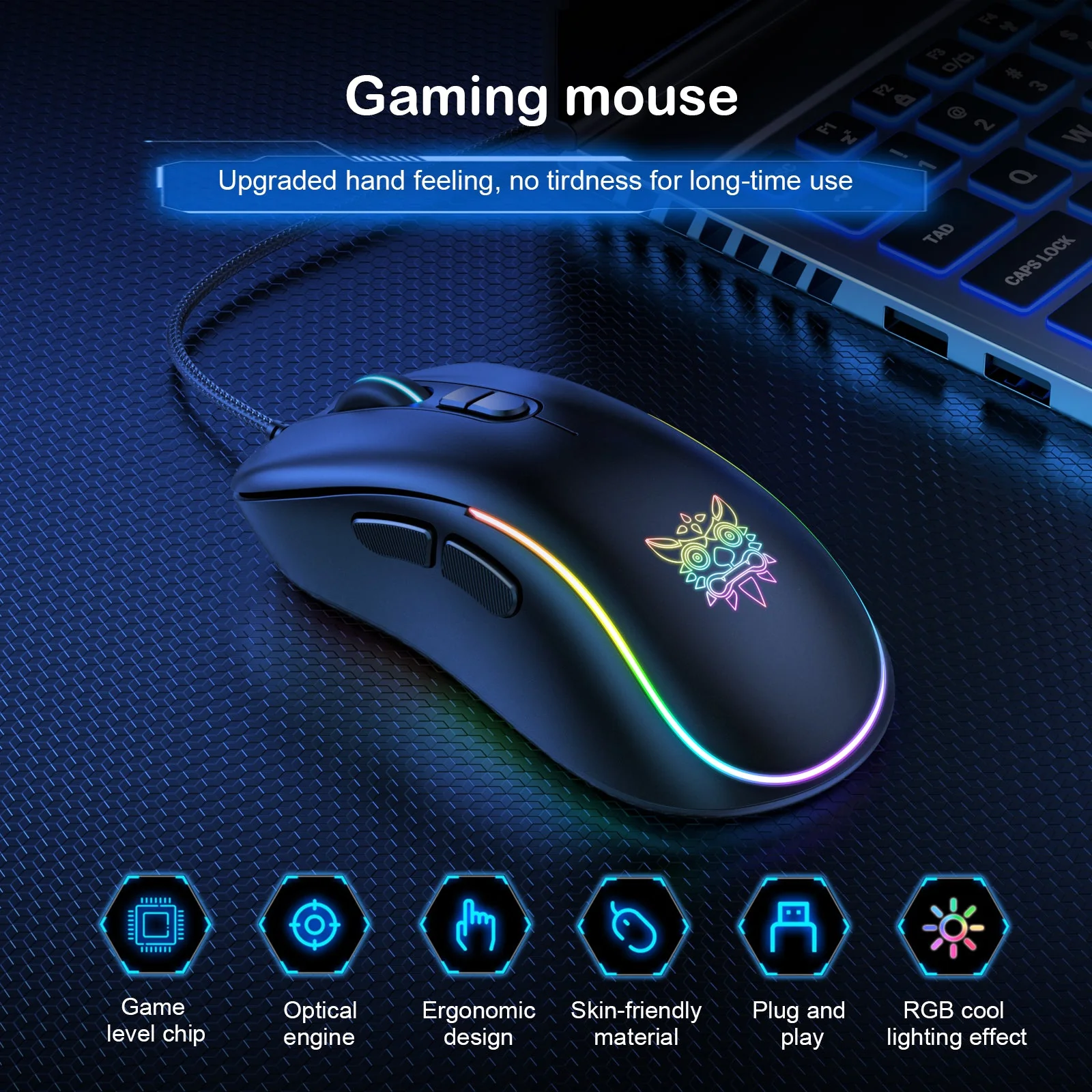 RGB Wired Gaming Mouse CW907 - Image 16