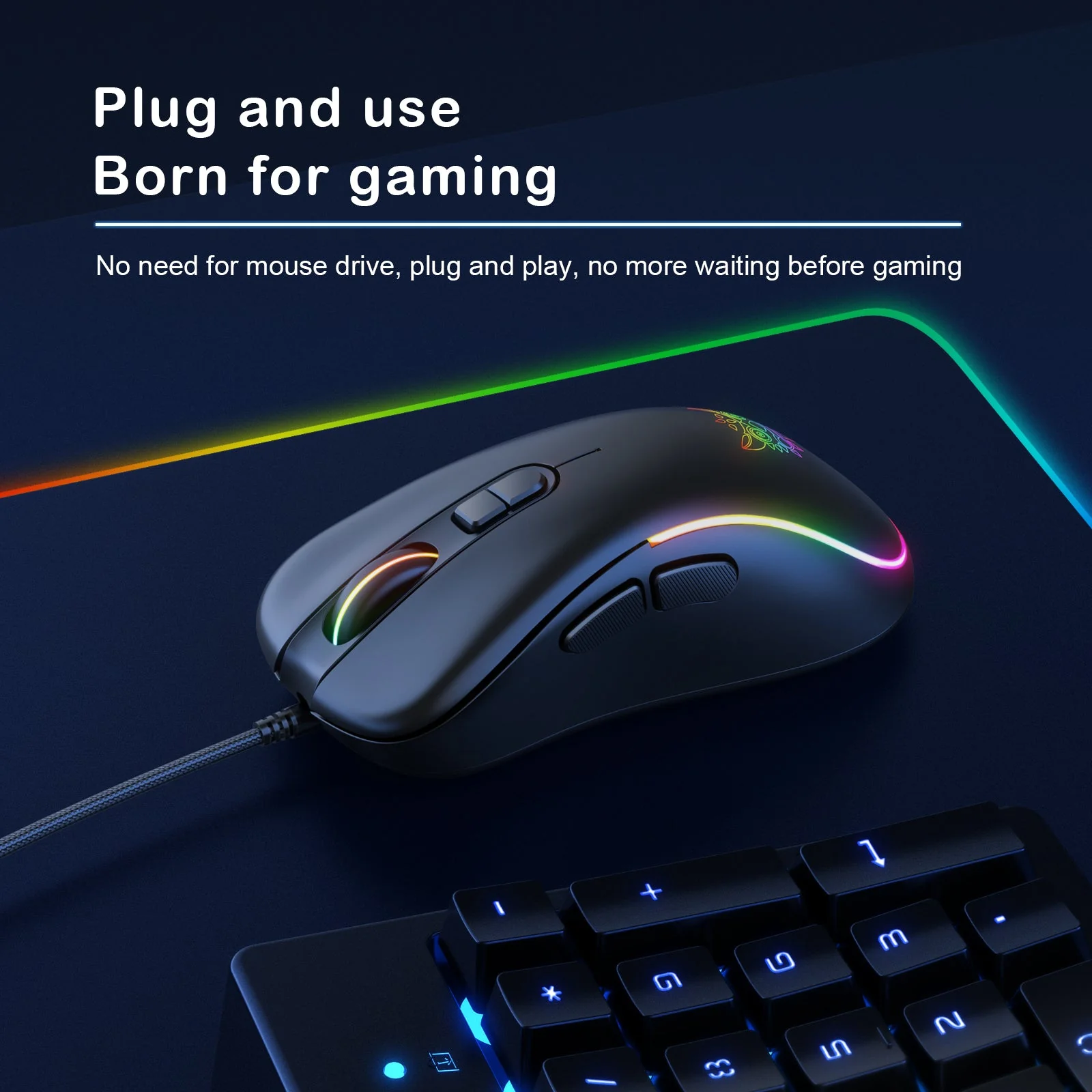 RGB Wired Gaming Mouse CW907 - Image 17