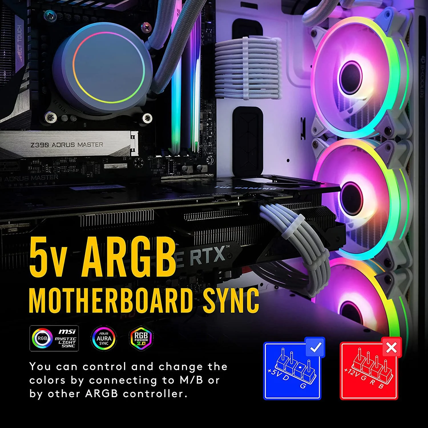Case Fans ARGB (3 PACKS) - Image 3