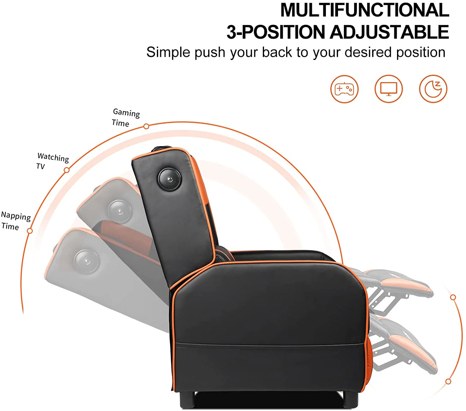 Gaming Recliner Chair GT208M - Image 15