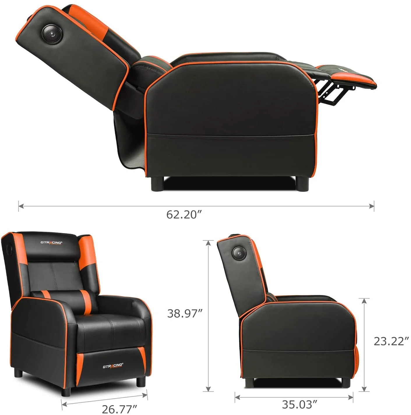Gaming Recliner Chair GT208M - Image 18