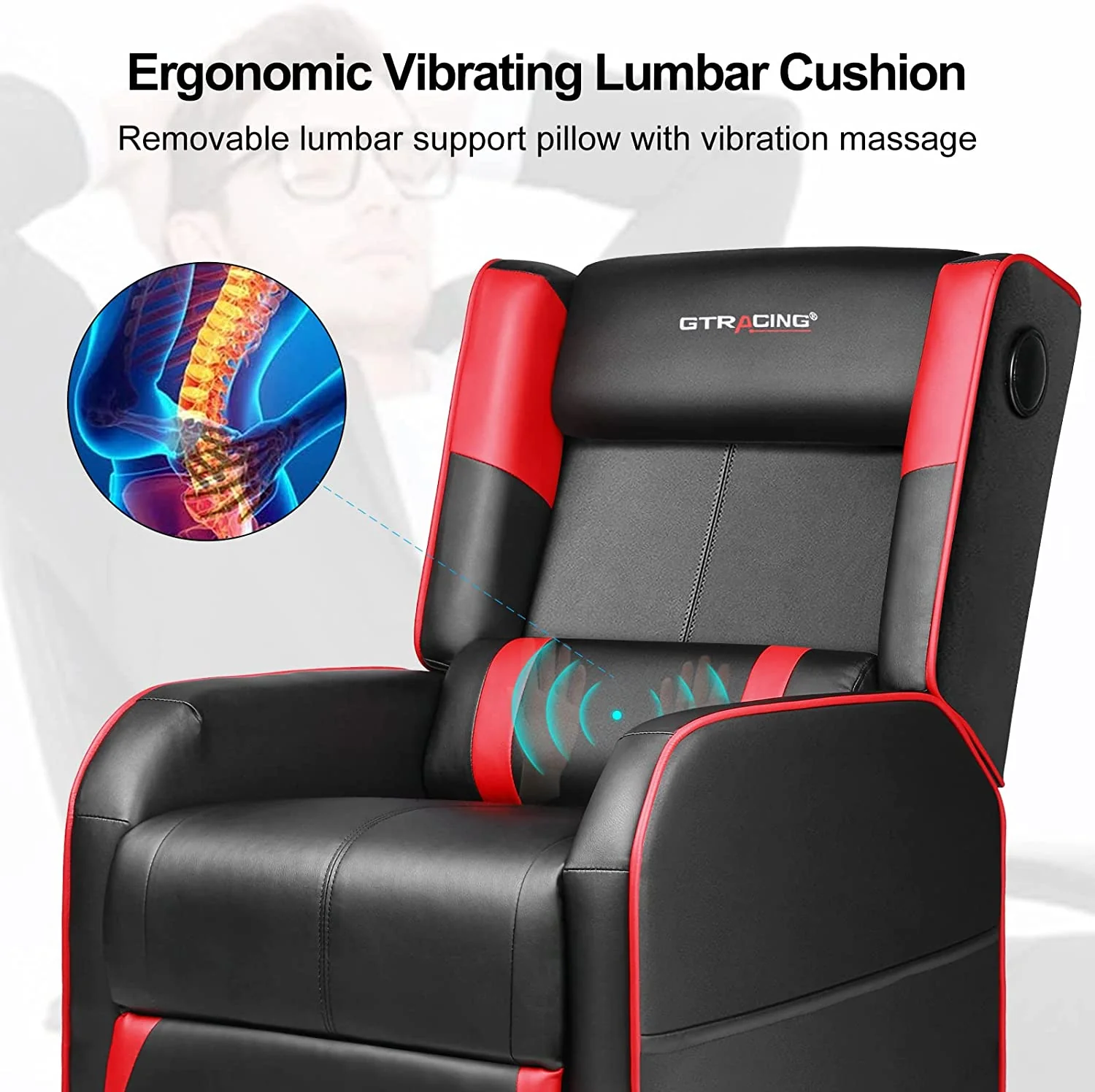 Gaming Recliner Chair GT208M - Image 22