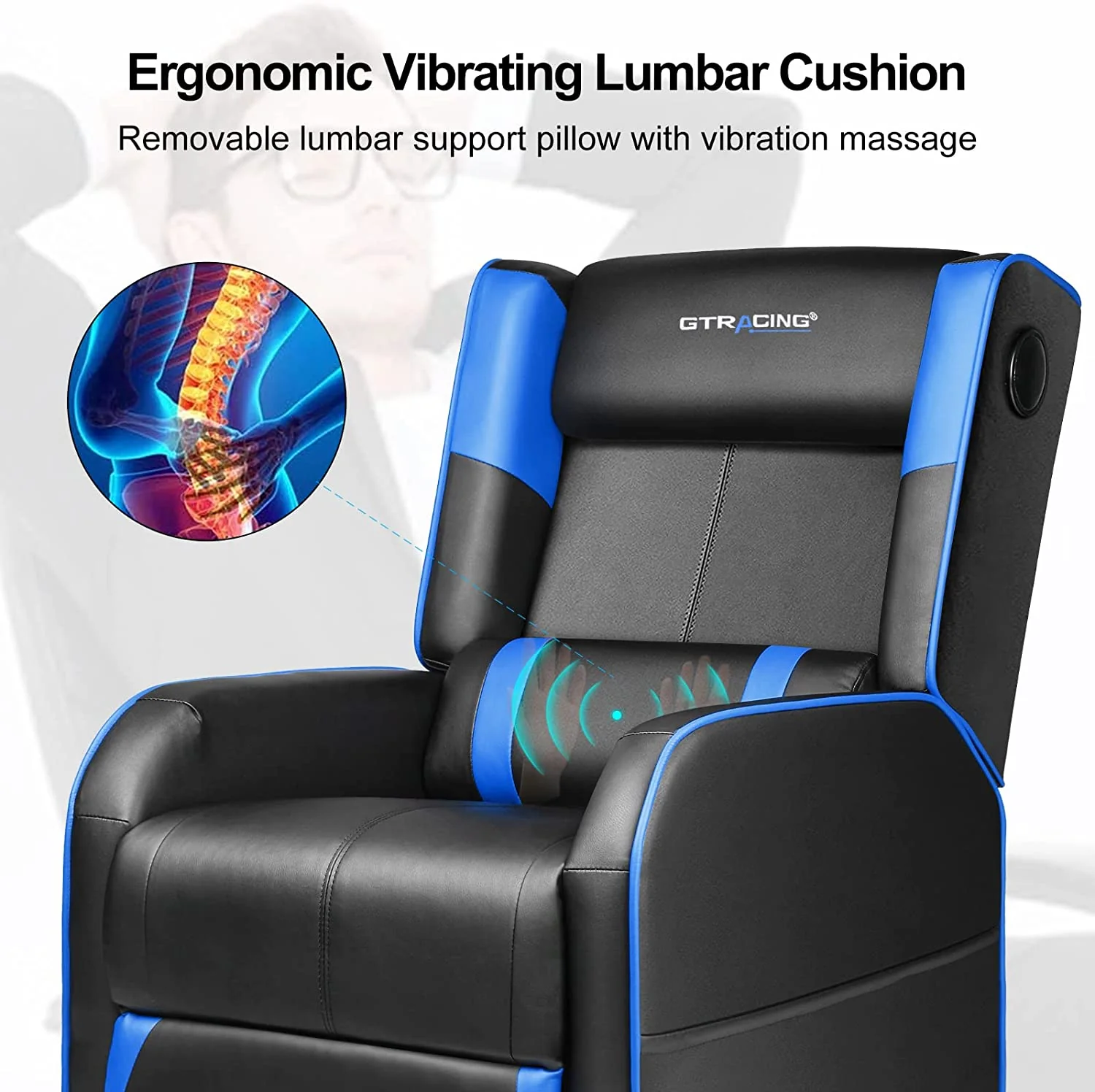 Gaming Recliner Chair GT208M - Image 30