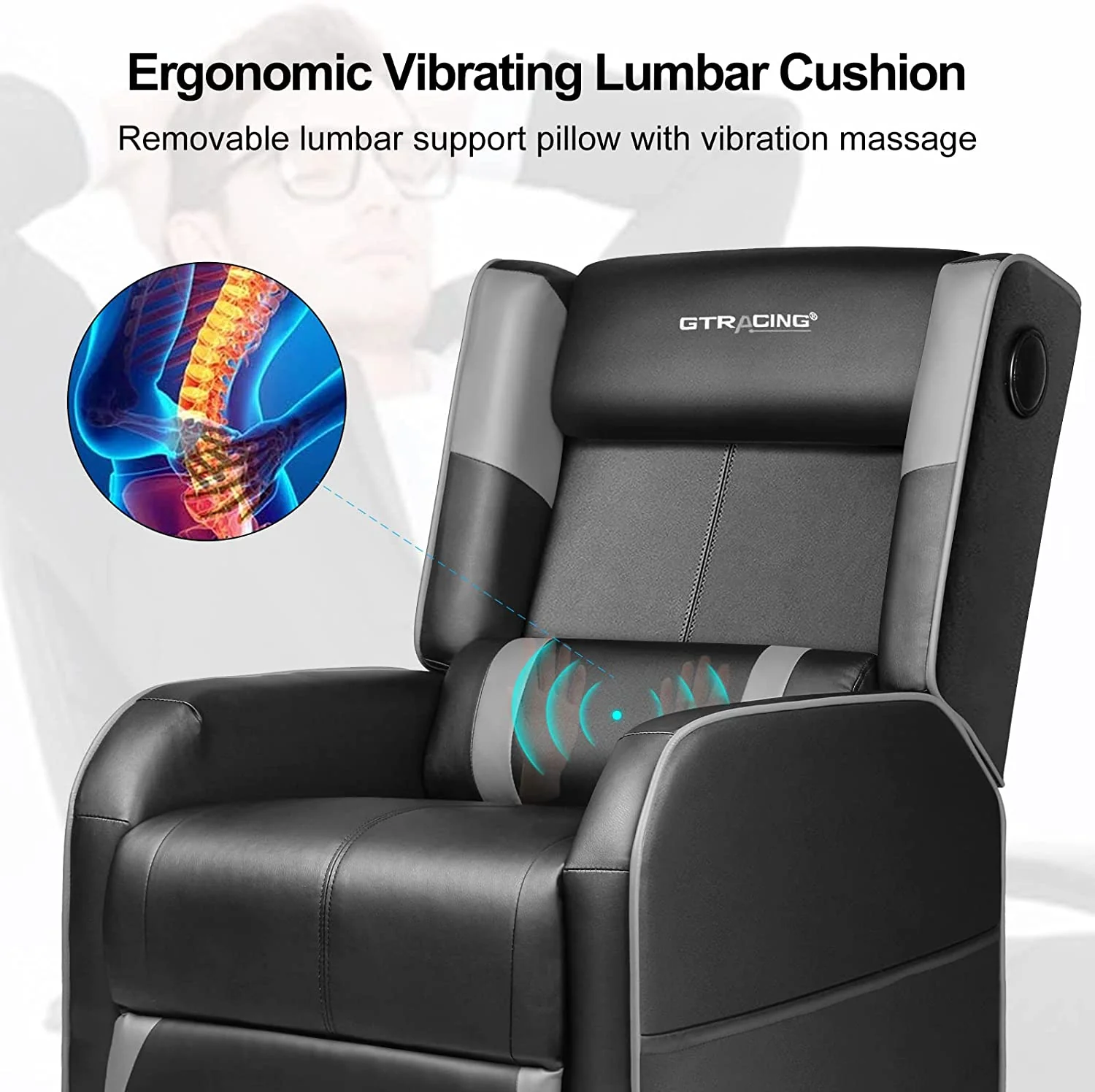 Gaming Recliner Chair GT208M - Image 37