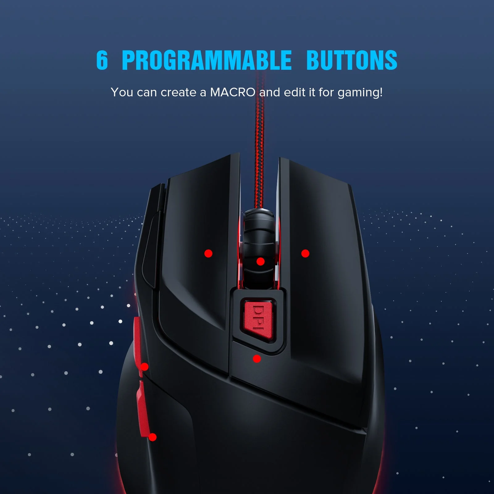 Wired RGB Programmable Gaming Mouse GT790 - Image 7