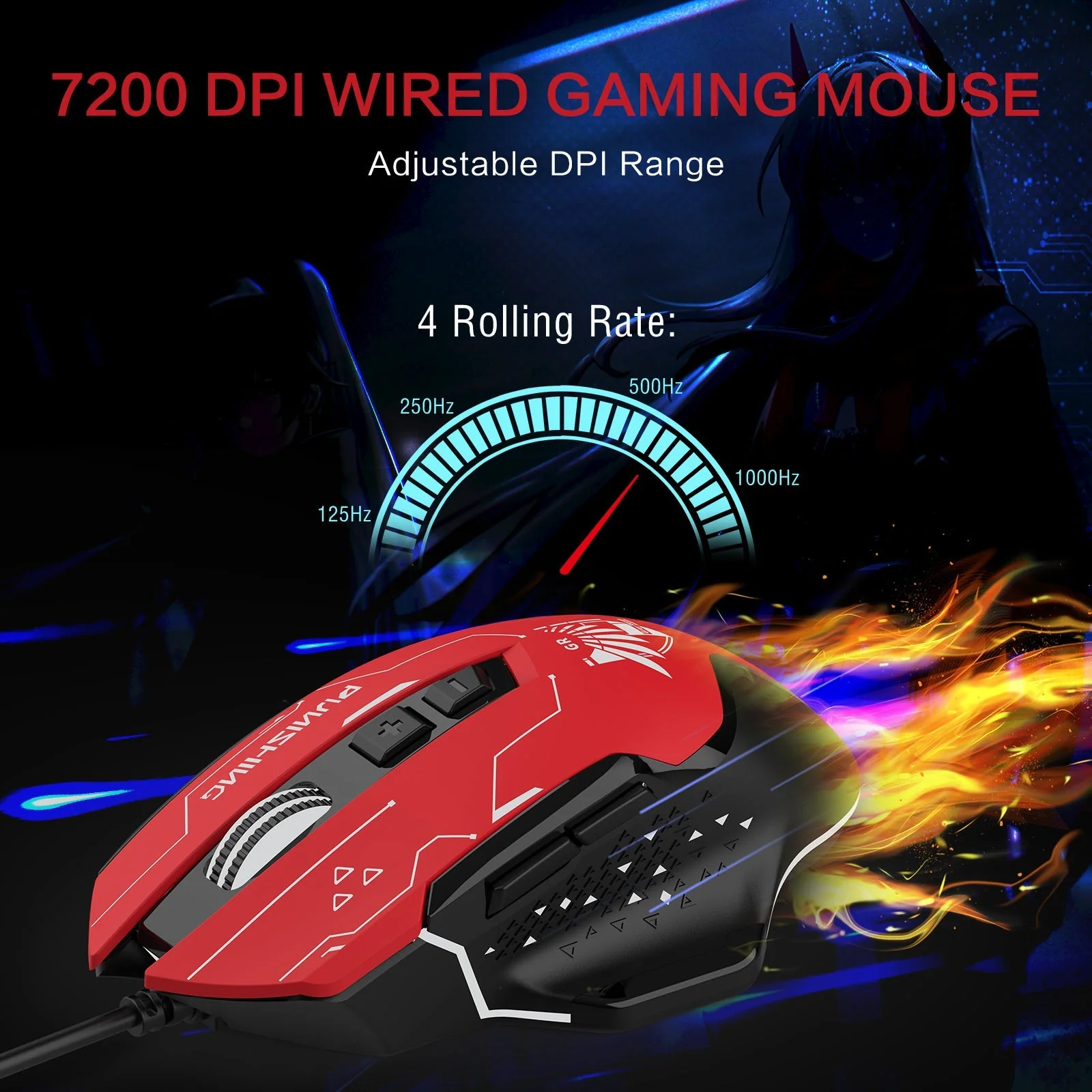 GTRACING X PGR Edition Gaming Mouse - Image 5