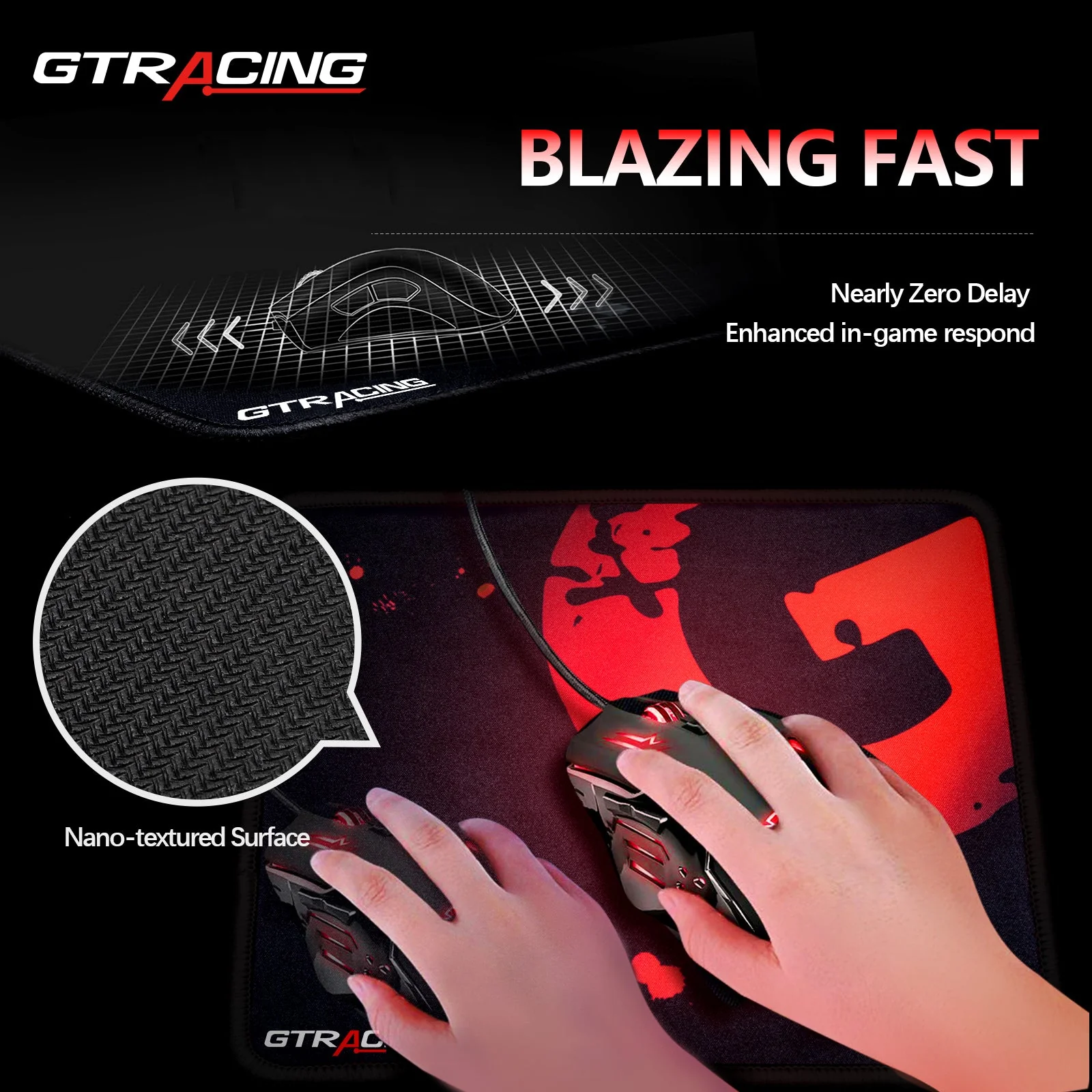 Gaming Mouse Pad  GT875 (2Pcs) - Image 18