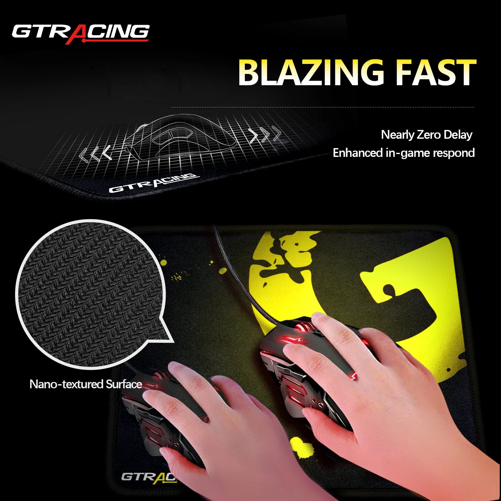 Gaming Mouse Pad  GT875 (2Pcs) - Image 26