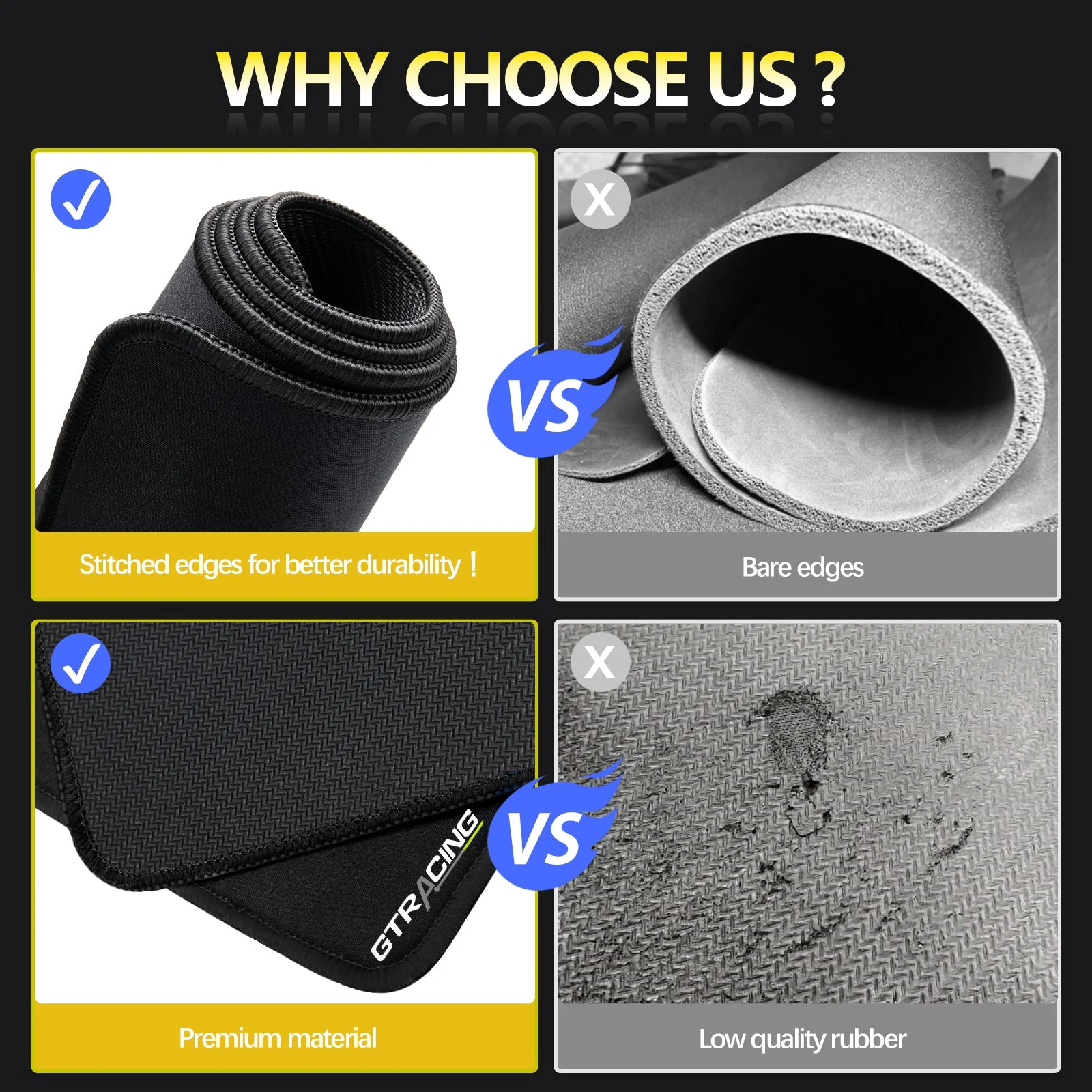 Gaming Mouse Pad  GT875 (2Pcs) - Image 27