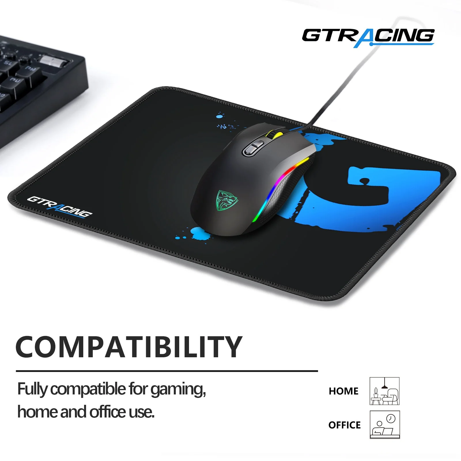 Gaming Mouse Pad  GT875 (2Pcs) - Image 5