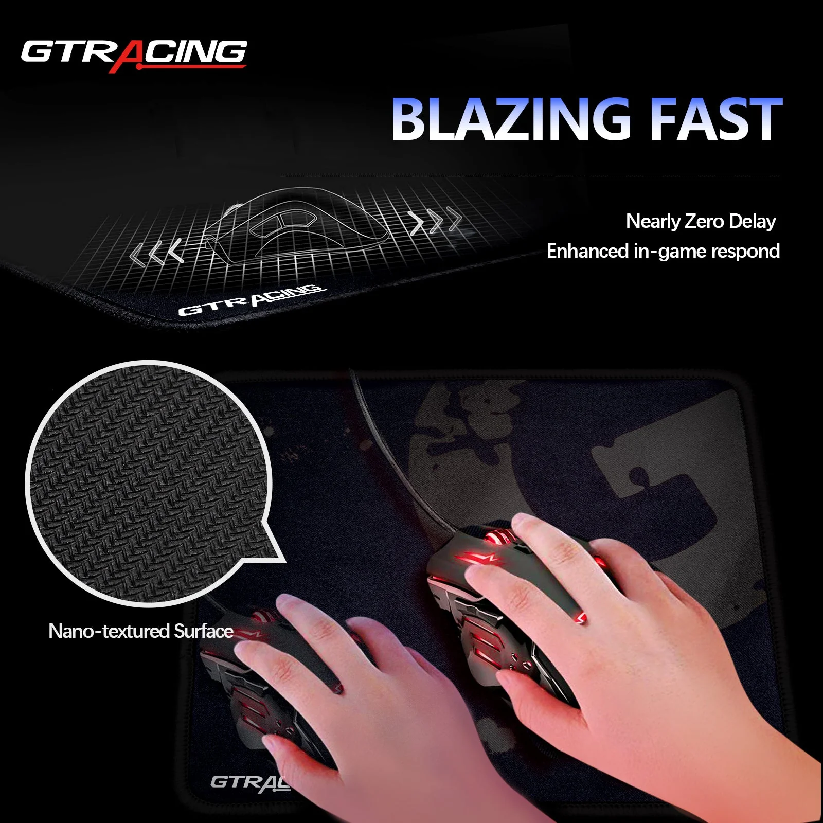 Gaming Mouse Pad  GT875 (2Pcs) - Image 57