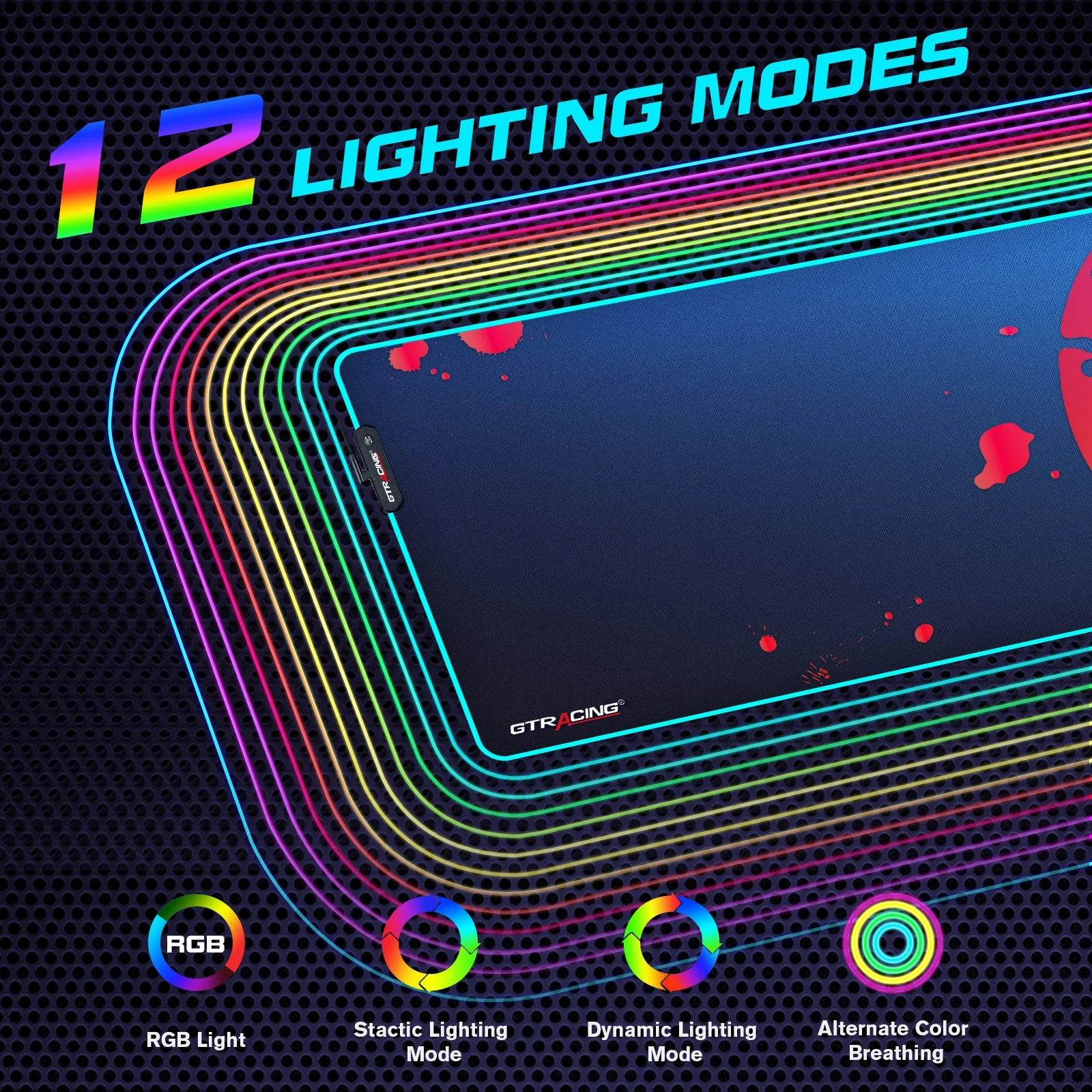 Gaming RGB Mouse Pad GT877 - Image 22