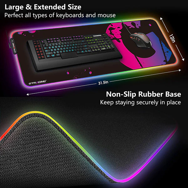 Gaming RGB Mouse Pad GT877 - Image 5