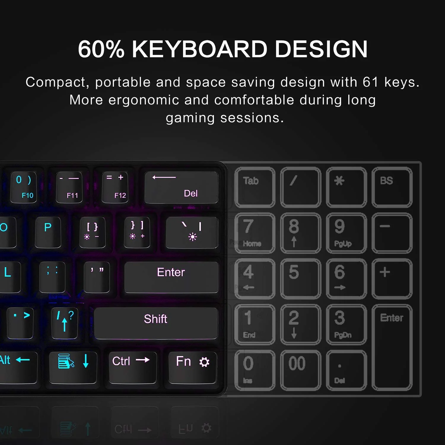 Mechanical Gaming Keyboard  GT882 - Image 4