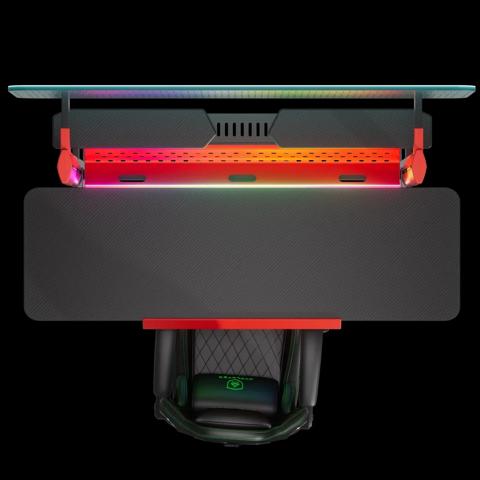 Pillars Series Gaming Pegboard Desk GTP-430 - Image 10