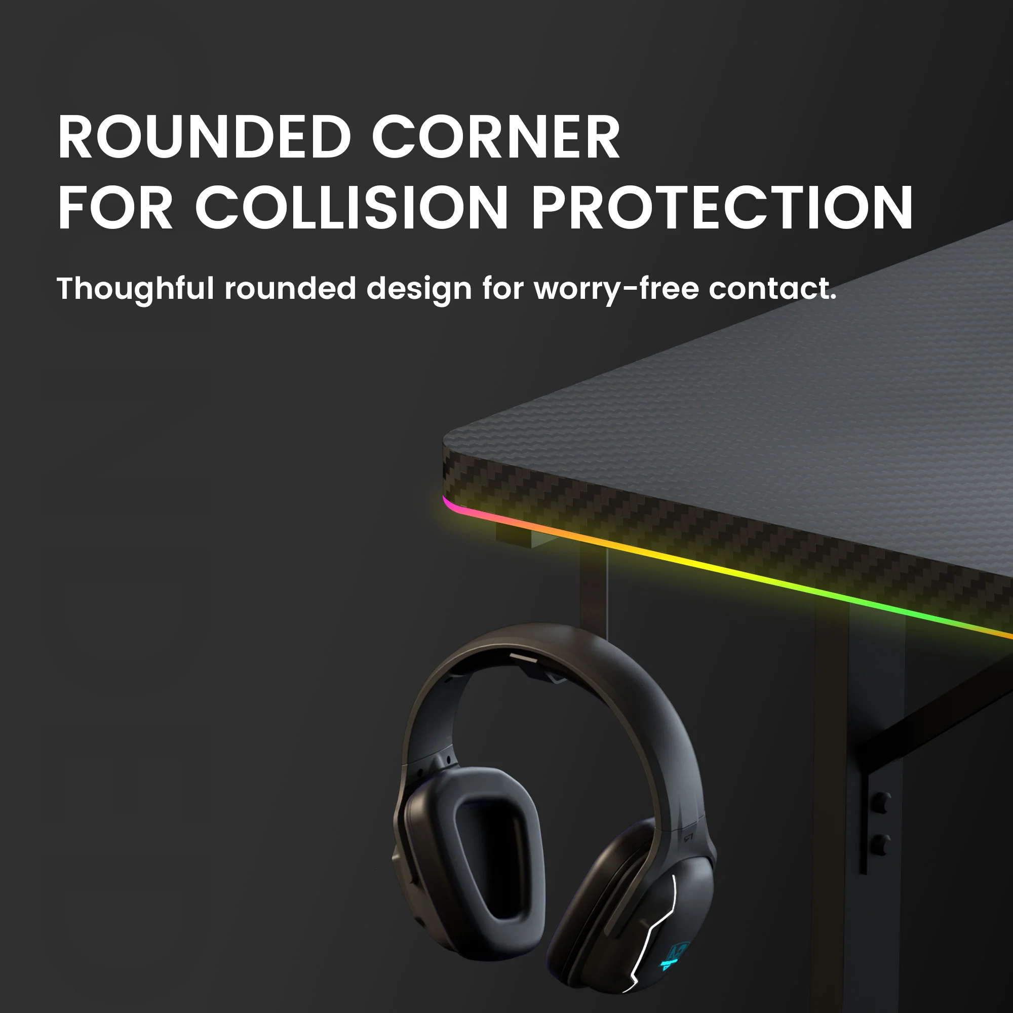 T -Shaped Series Gaming Desk GTP210 - Image 29