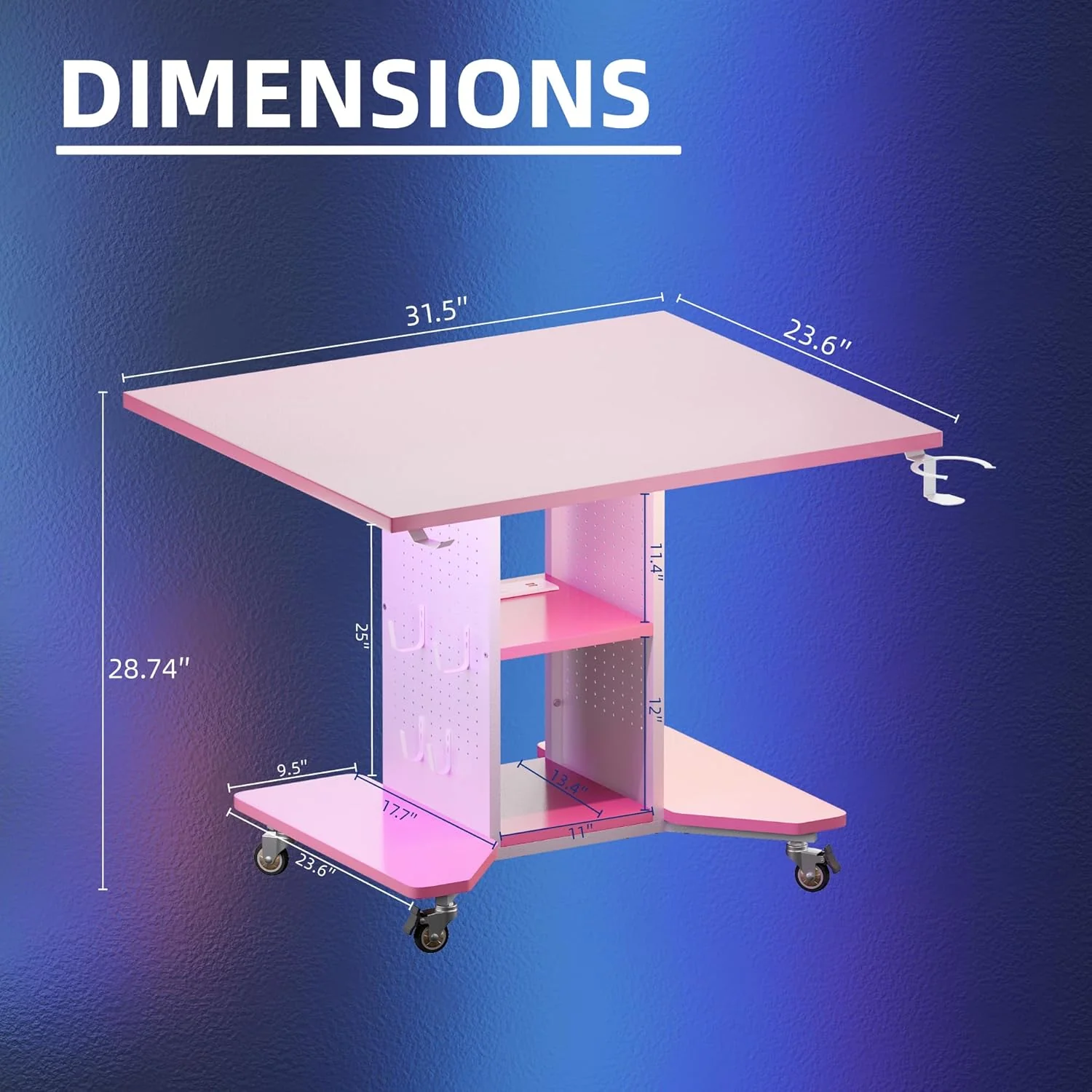 Rolling Desk GTP300 - Image 11