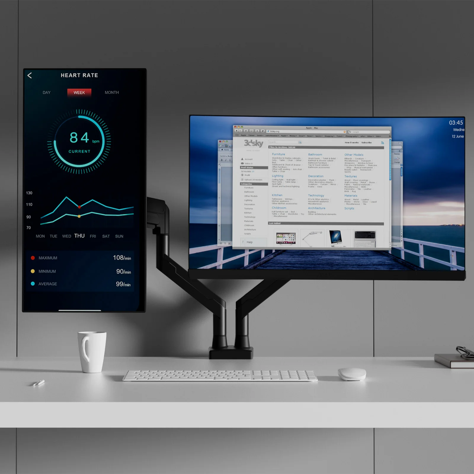 GTRacing Monitor Mount - Image 8