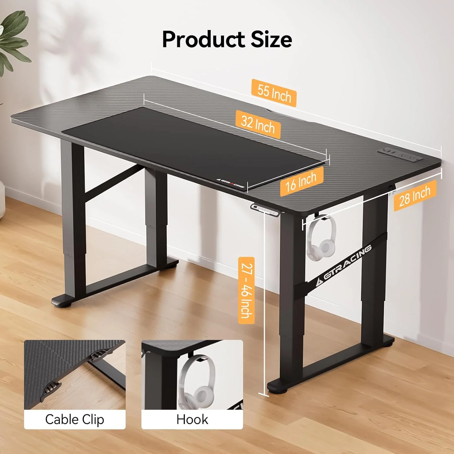 Apex Series Standing Desk  GTS400 - Image 3