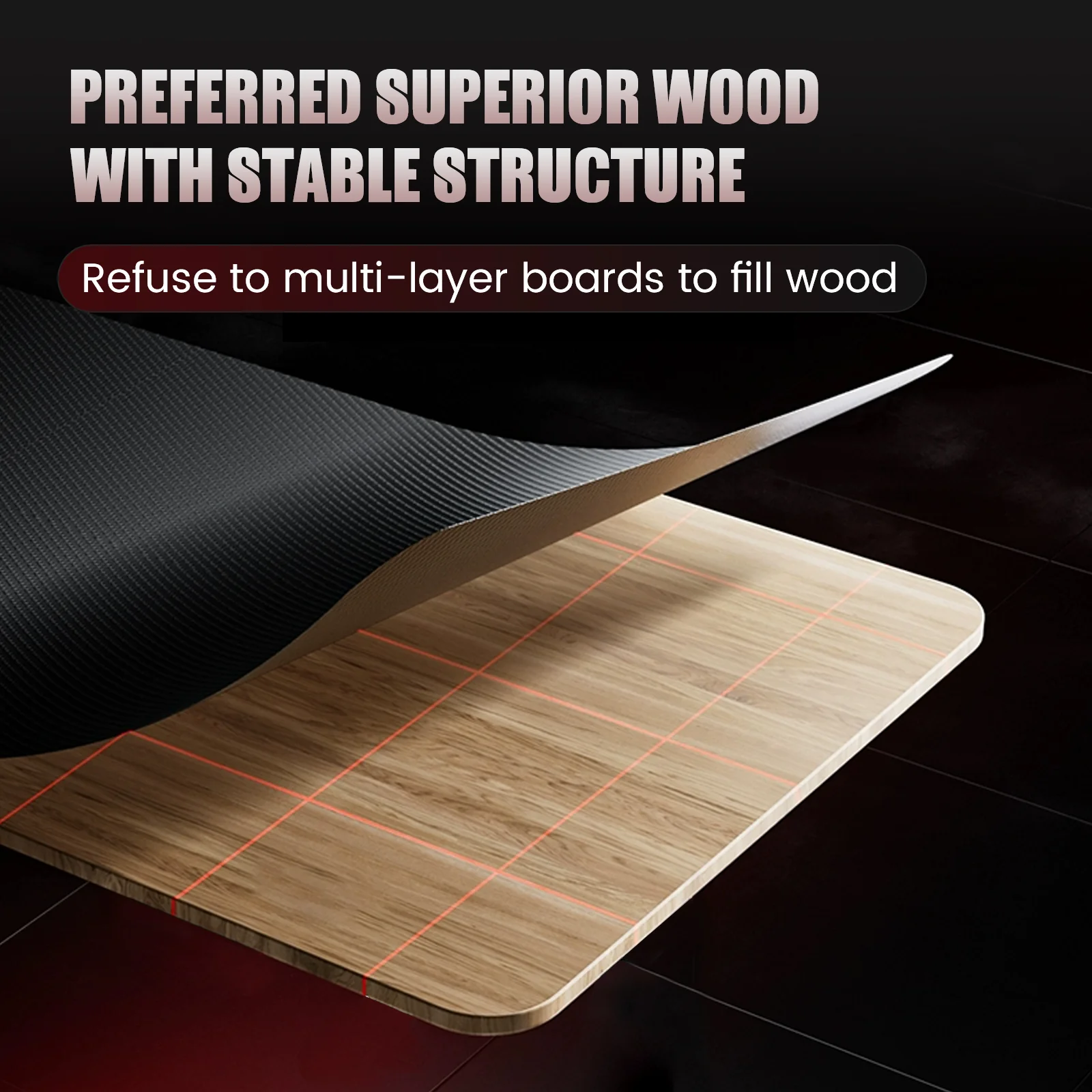 L-shaped Series RGB Gaming Desk GTZ-410 - Image 12