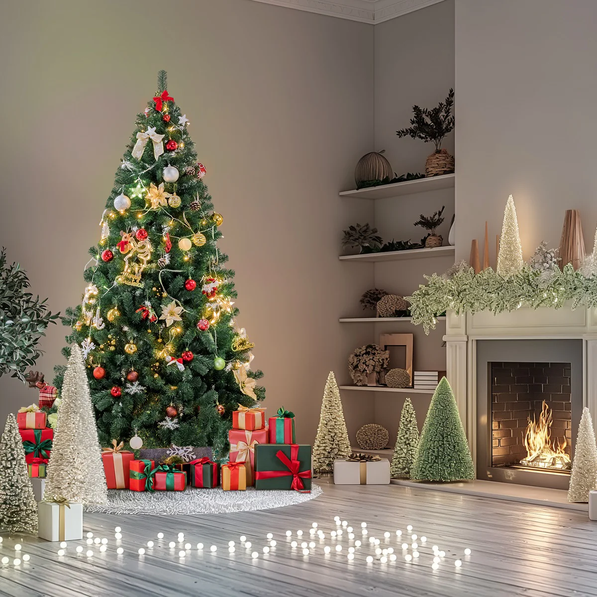 Artificial Christmas Pine Tree H-CT002 - Image 3