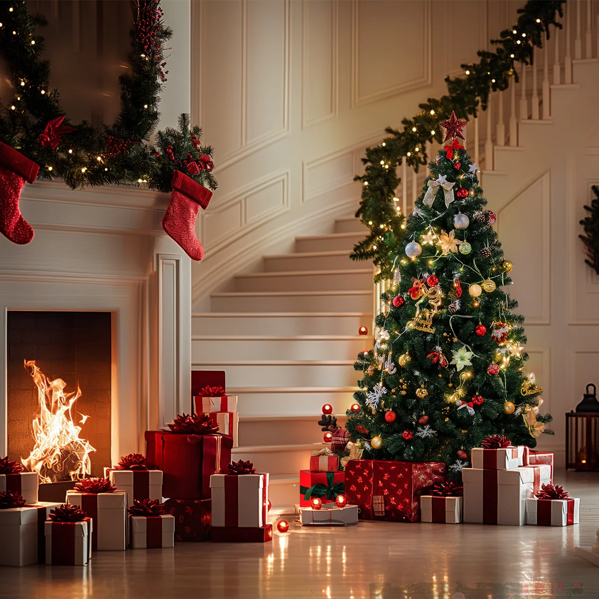 Artificial Christmas Pine Tree H-CT002 - Image 9