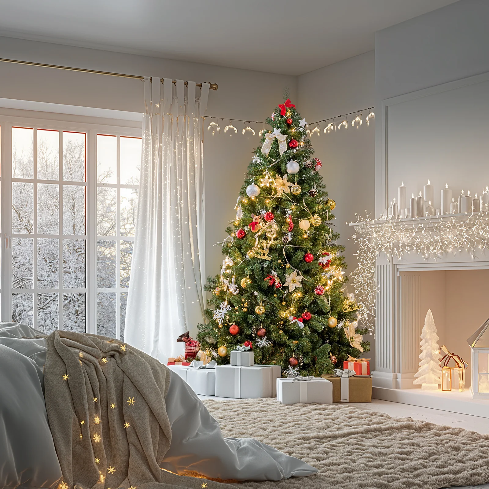 Artificial Christmas Fir Tree H-CT003 - Image 3