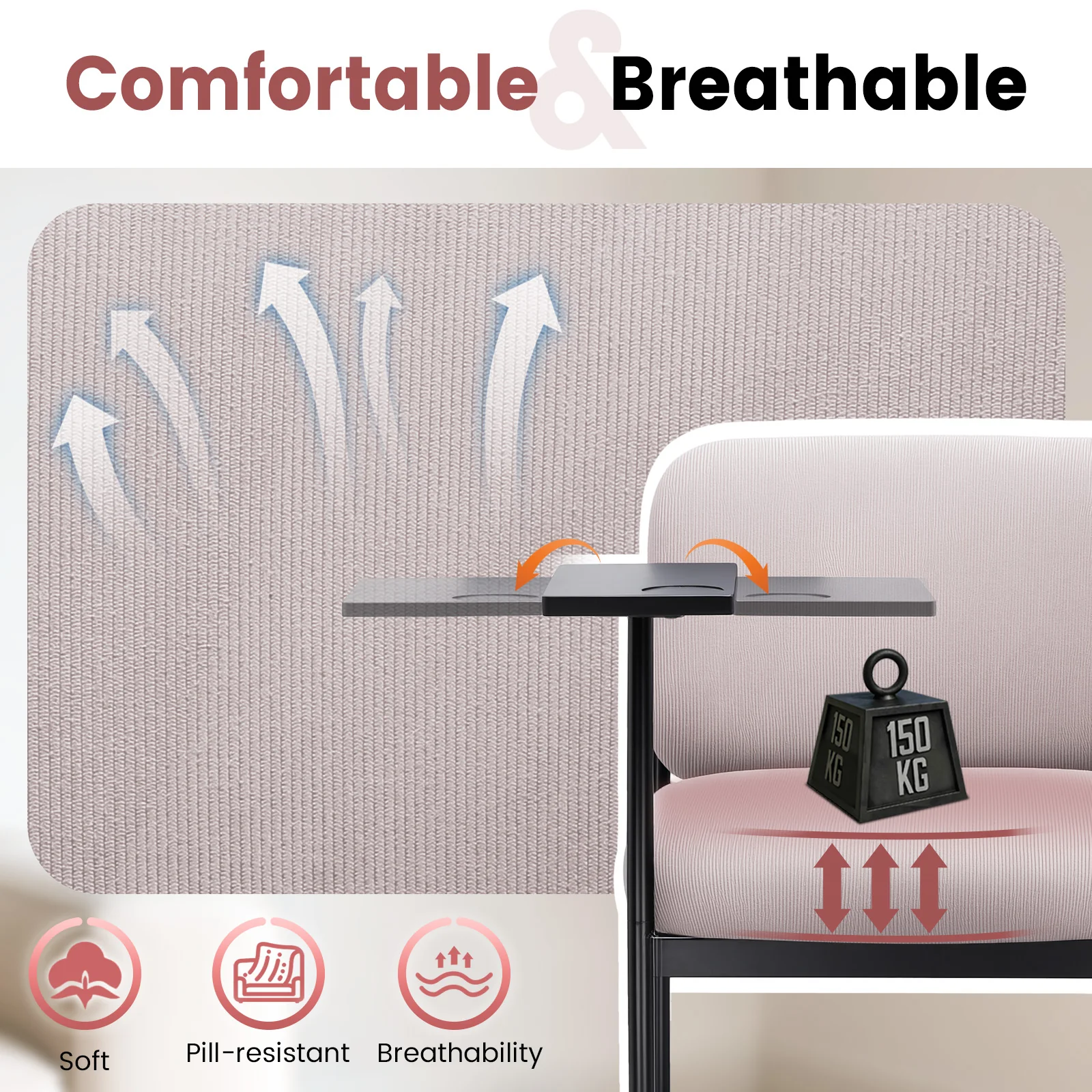 Accent Leisure Chair H80 - Image 32