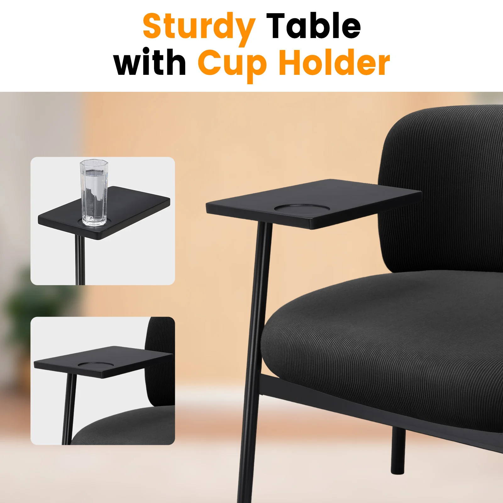 Accent Leisure Chair H80 - Image 5