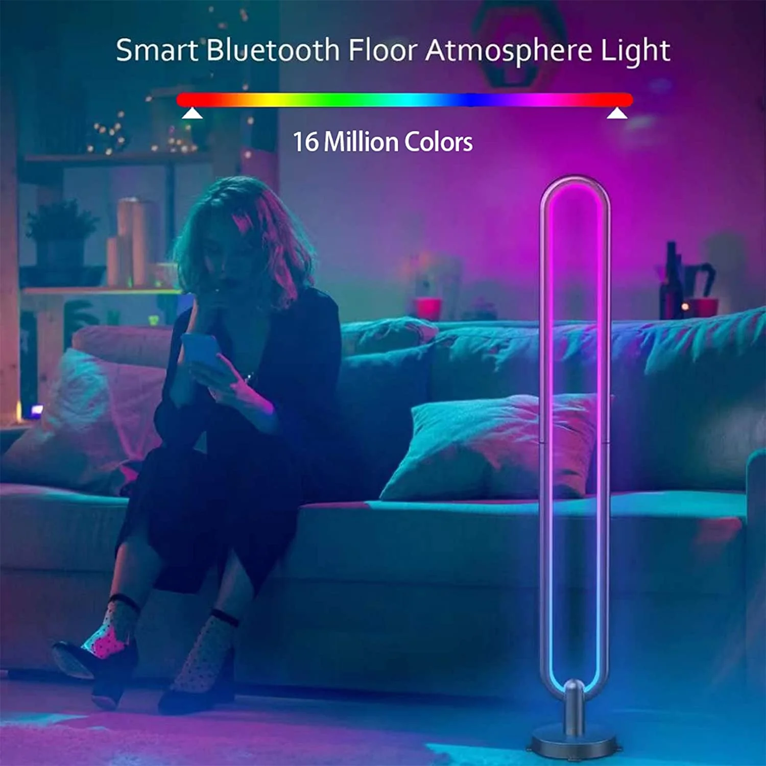 U-shaped Floor Lamp HCP050 - Image 8