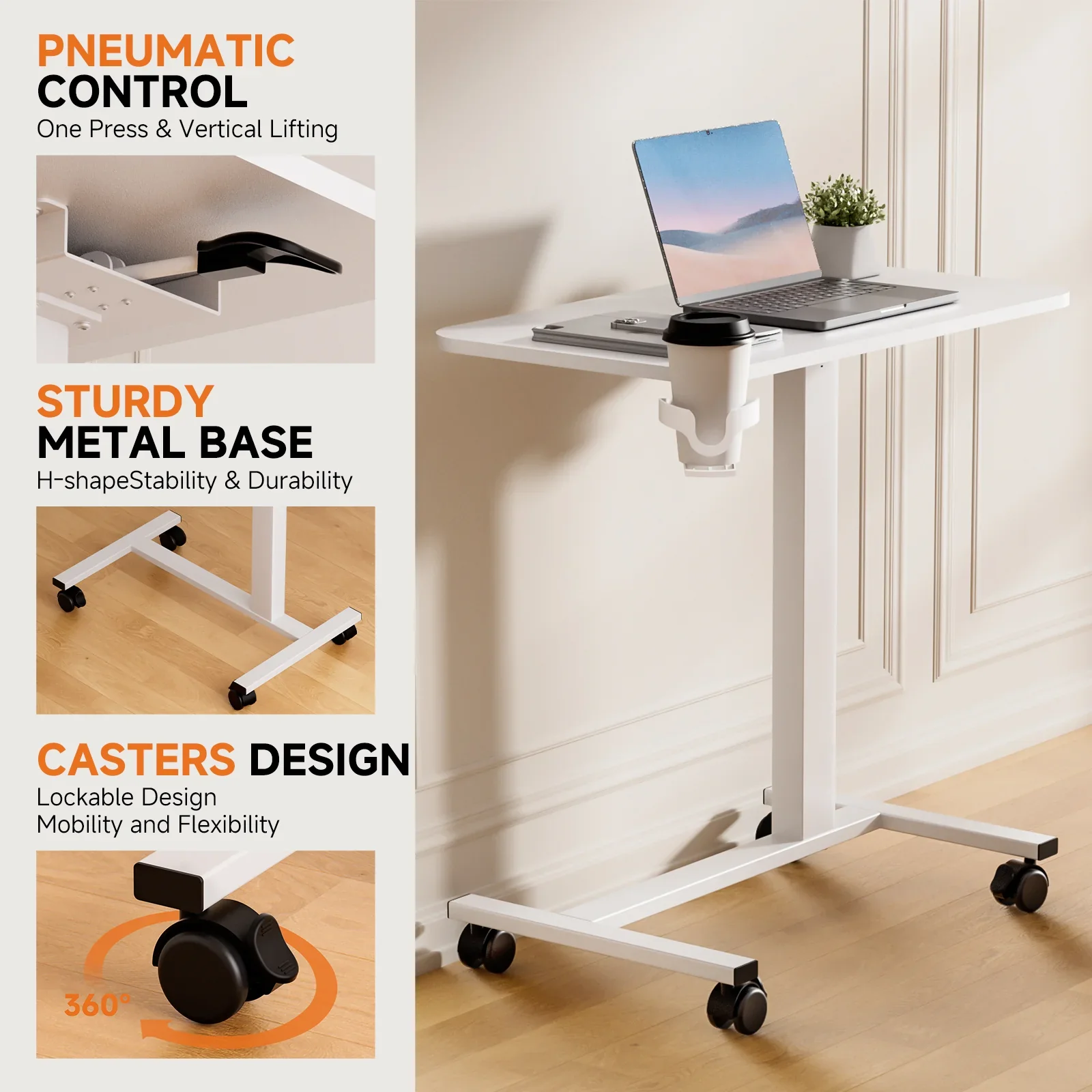 Adjustable Overbed Table LT002 - Image 14