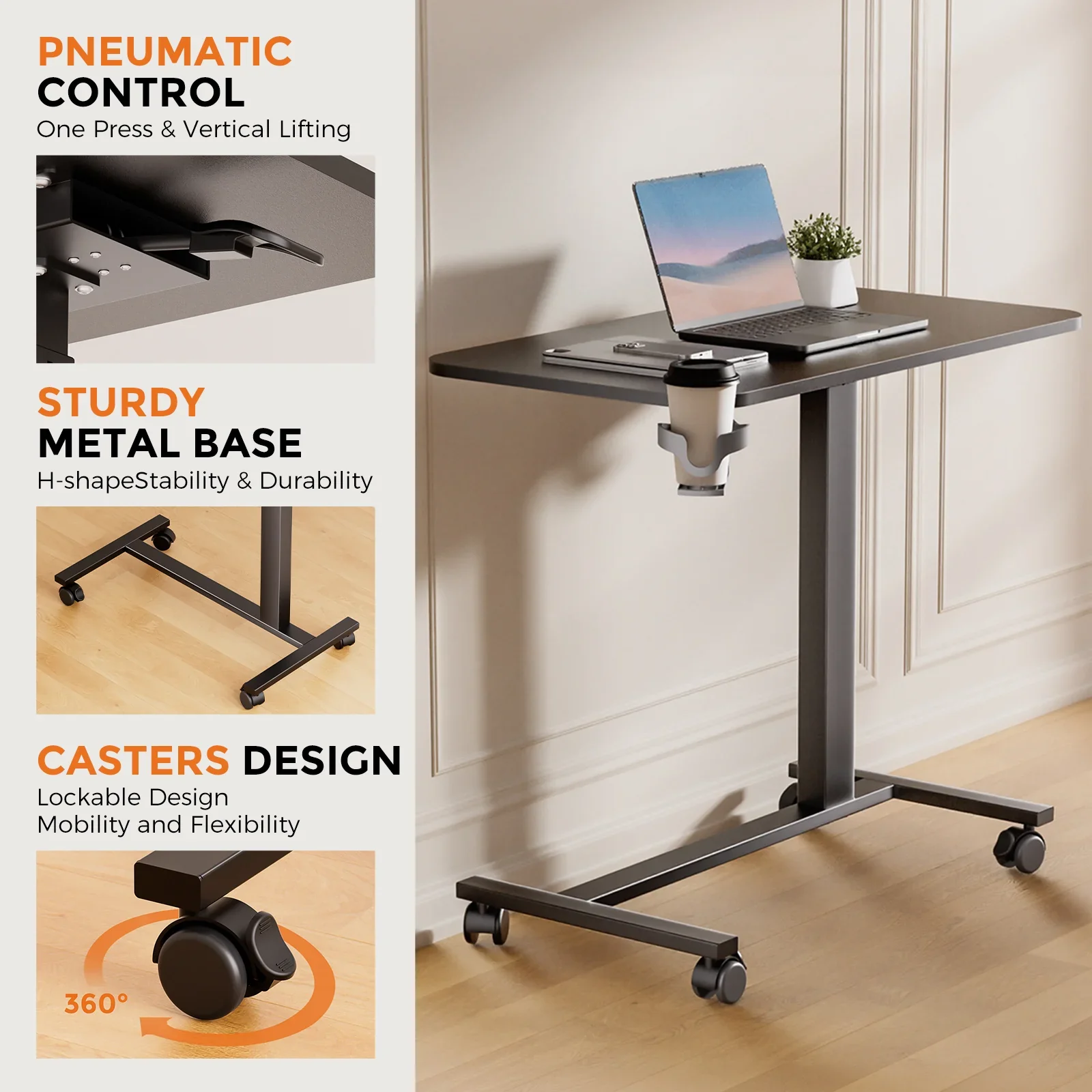 Adjustable Overbed Table LT002 - Image 30